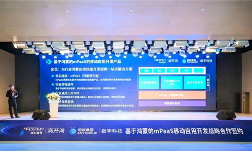 雙向奔赴，共創(chuàng)未來 螞蟻數(shù)科與潤開鴻戰(zhàn)略合作，發(fā)布mPaaS移動應(yīng)用開發(fā)產(chǎn)品，助力揚(yáng)州軟件產(chǎn)業(yè)發(fā)展